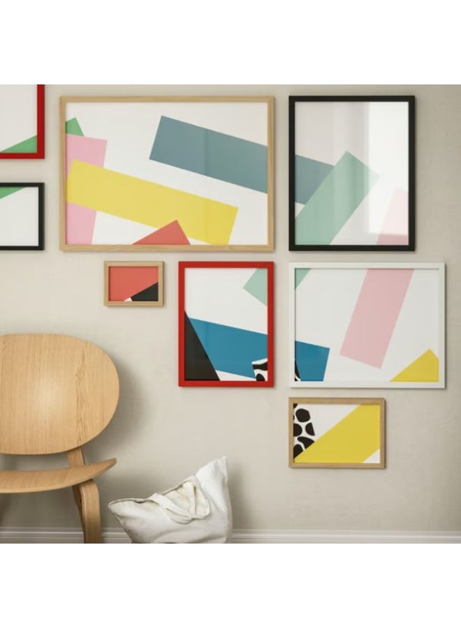 إطار، بتأثير خشب البلوط، 21 × 30 سم - Image 5